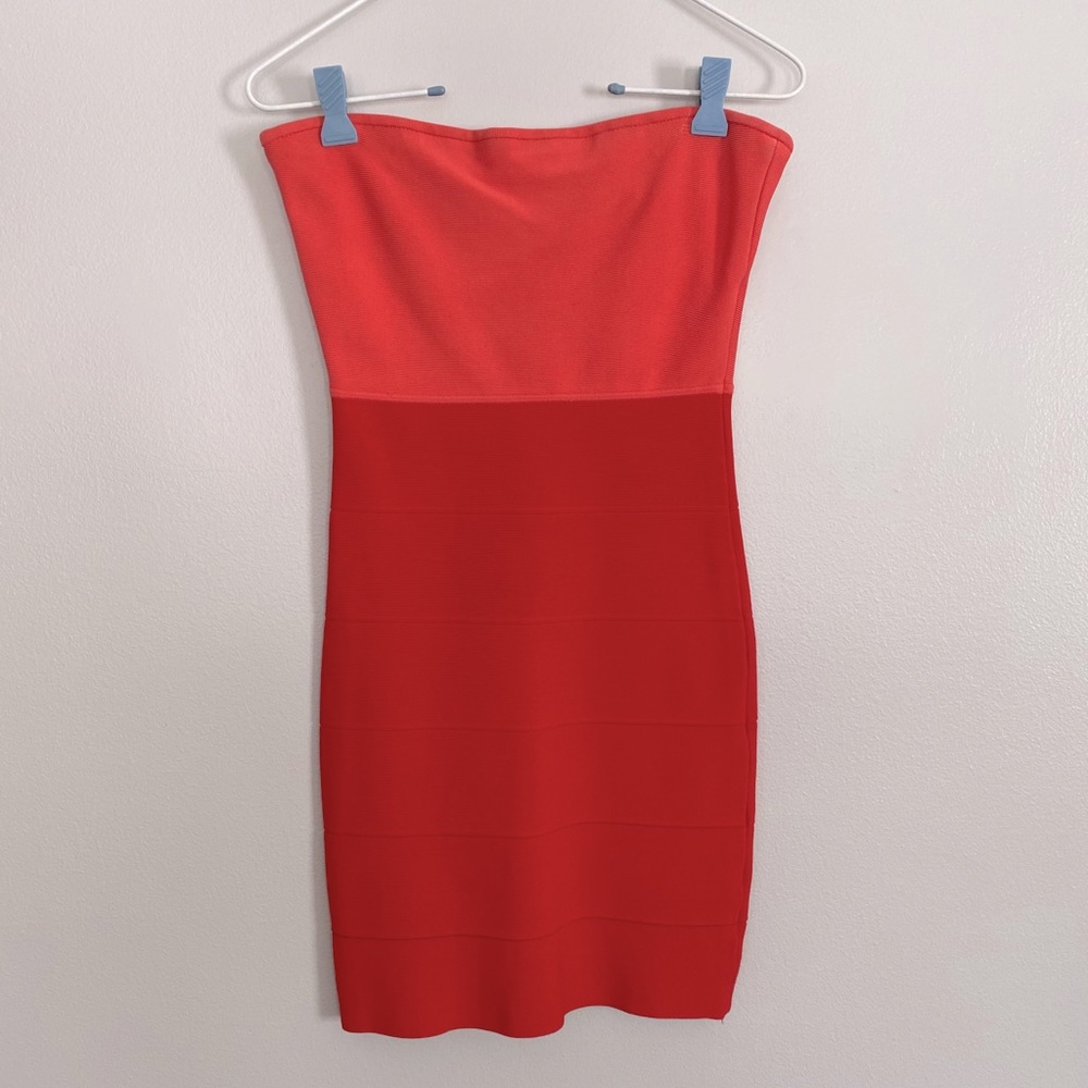 BCBG tube bandage dress